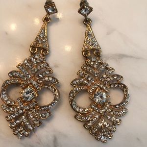 Gold Chandelier Earrings